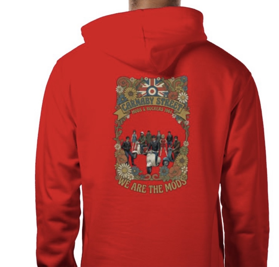 Riff Responsibly | Mods & Rockers 64' Hoodie