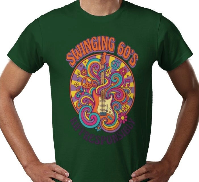 Riff Responsibly | Swinging 60s' T-Shirt