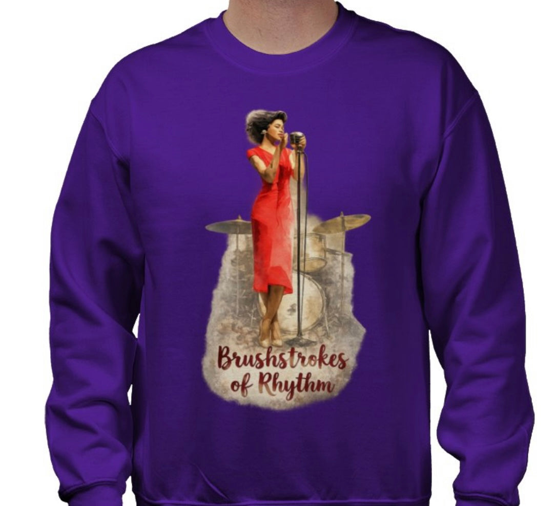Riff Responsibly | Brushstrokes Of Rhythm Sweatshirt
