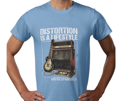 Riff Responsibly | Distortion Is A Lifestyle T-Shirt
