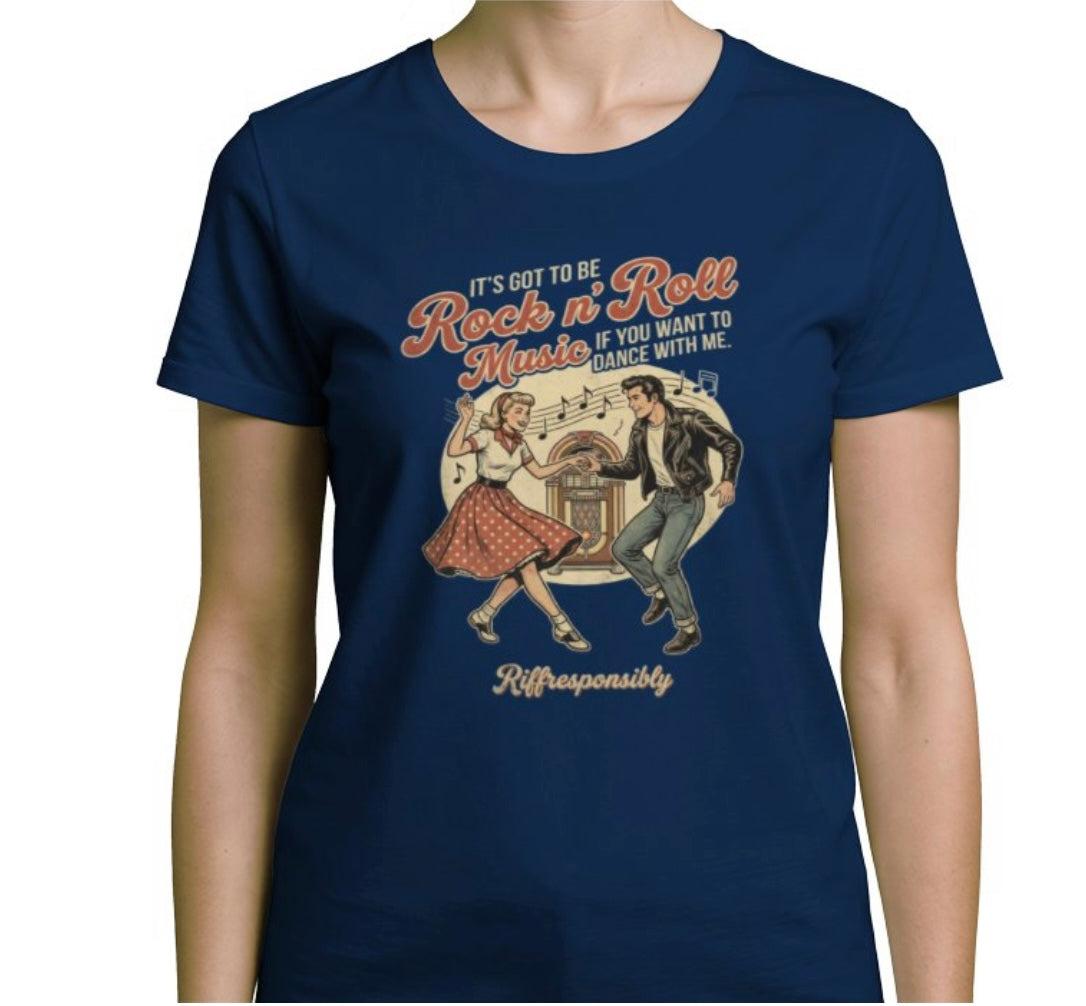 Riff Responsibly | If You Want To Dance With Me T-Shirt Women