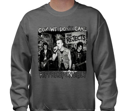 Riff Responsibly | Coz We Don't Care Sweatshirt