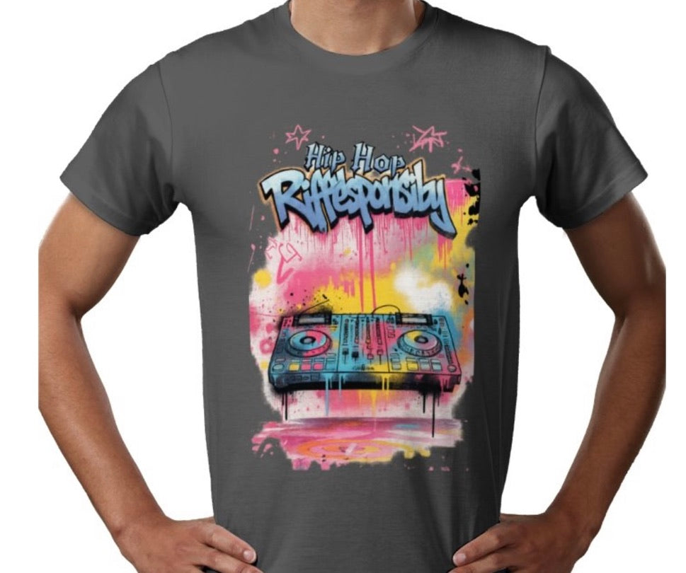Riff Responsibly | Hip-Hop Decks T-Shirt