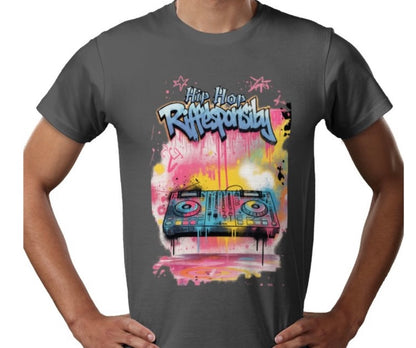 Riff Responsibly | Hip-Hop Decks T-Shirt