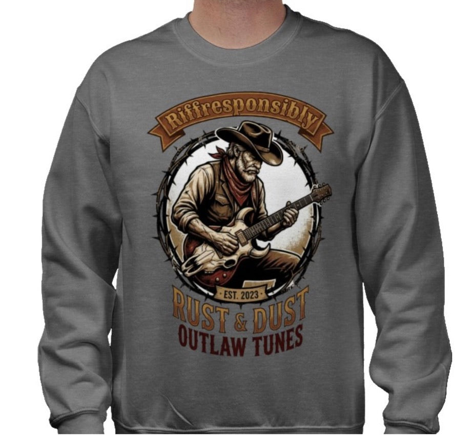 Riff Responsibly | Rust & Dust Sweatshirt
