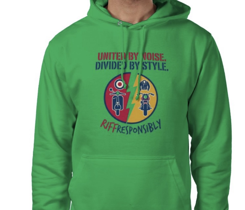 Riff Responsibly | United By Style, United By Style Hoodie