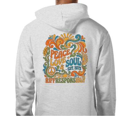 Riff Responsibly | Peace, Love & Soul Hoodie