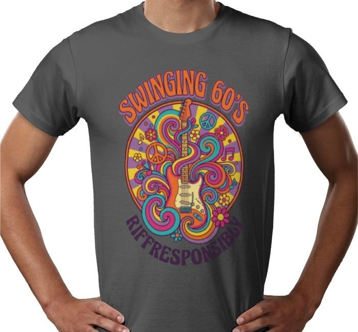 Riff Responsibly | Swinging 60s' T-Shirt