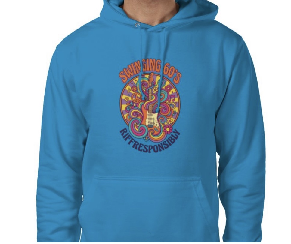 Riff Responsibly | Swinging 60s' Hoodie