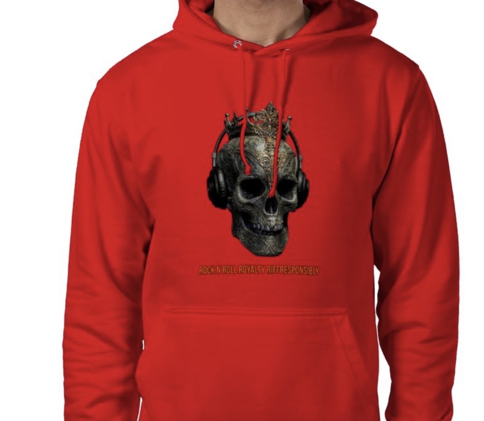 Riff Responsibly | Rock N Roll Royalty Hoodie