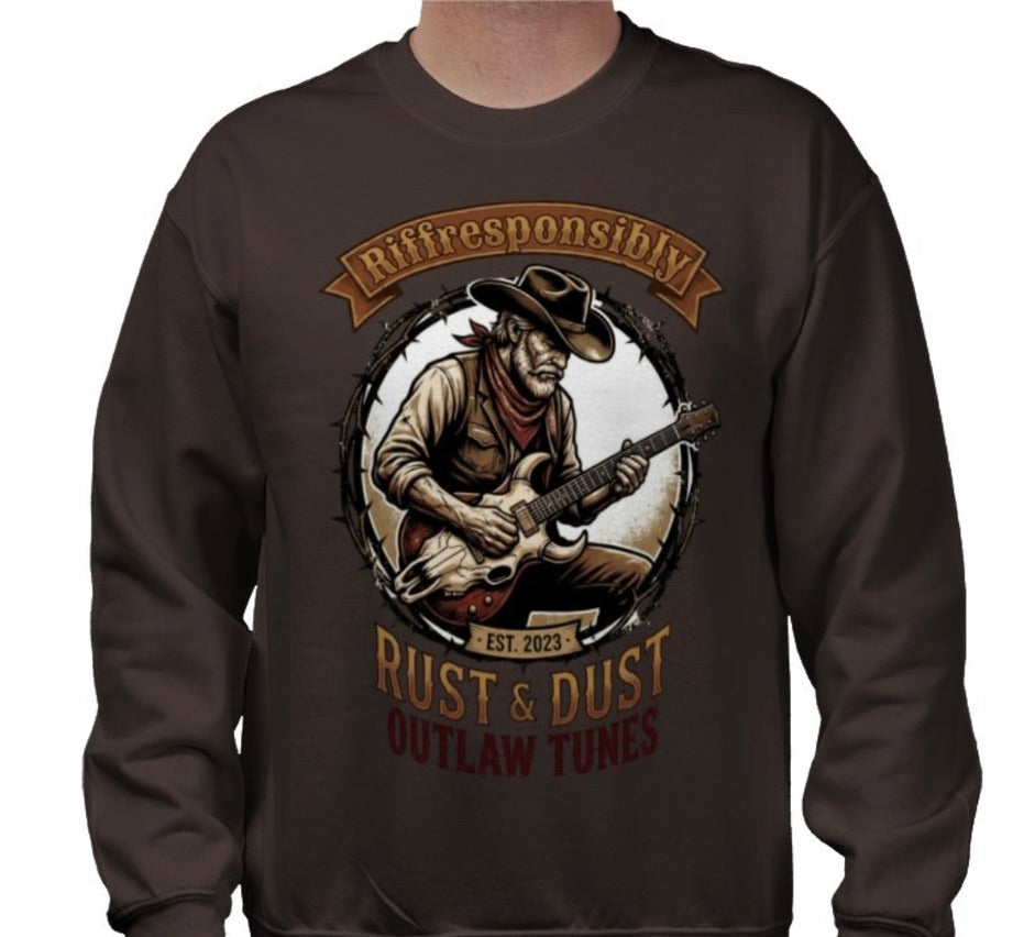 Riff Responsibly | Rust & Dust Sweatshirt