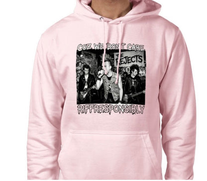 Riff Responsibly | Coz We Don't Care Hoodie