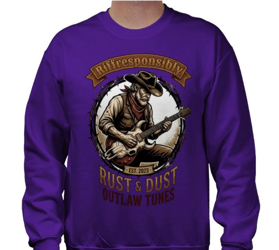 Riff Responsibly | Rust & Dust Sweatshirt