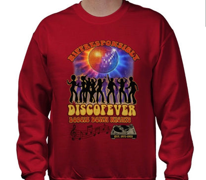 Riff Responsibly | Boogie Down Nights Sweatshirt
