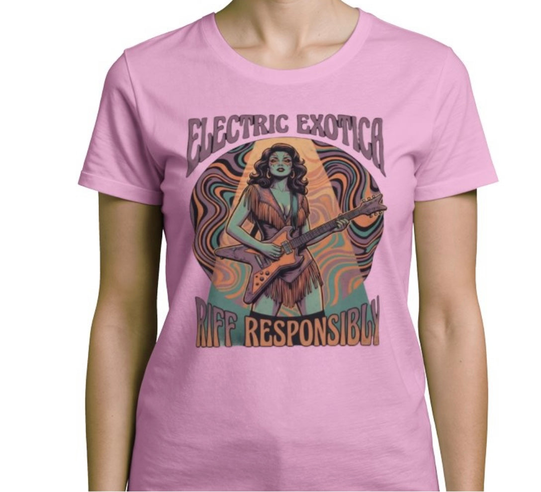 Riff Responsibly | Electric Exotica T-Shirt Women
