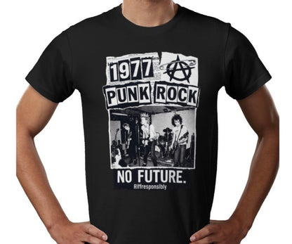 Riff Responsibly | 77' Punk Rock T-Shirt
