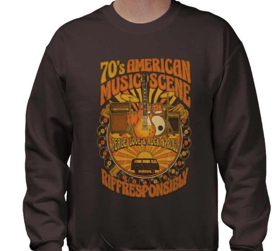 Riff Responsibly | 70's Americana Sweatshirt