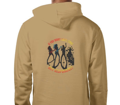 Riff Responsibly | If You Want Quiet, Leave Hoodie