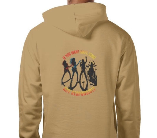 Riff Responsibly | If You Want Quiet, Leave Hoodie
