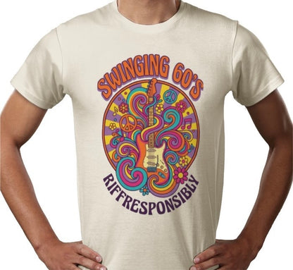 Riff Responsibly | Swinging 60s' T-Shirt