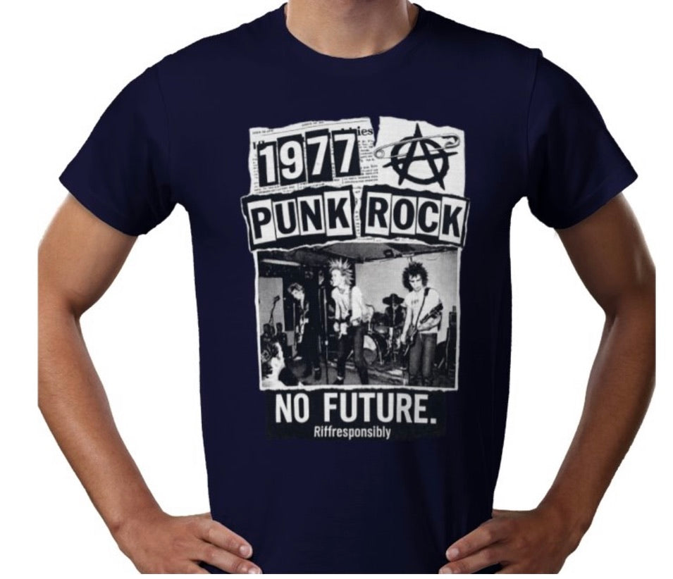 Riff Responsibly | 77' Punk Rock T-Shirt