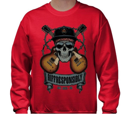 Riff Responsibly | Dead Mans Chords Sweatshirt