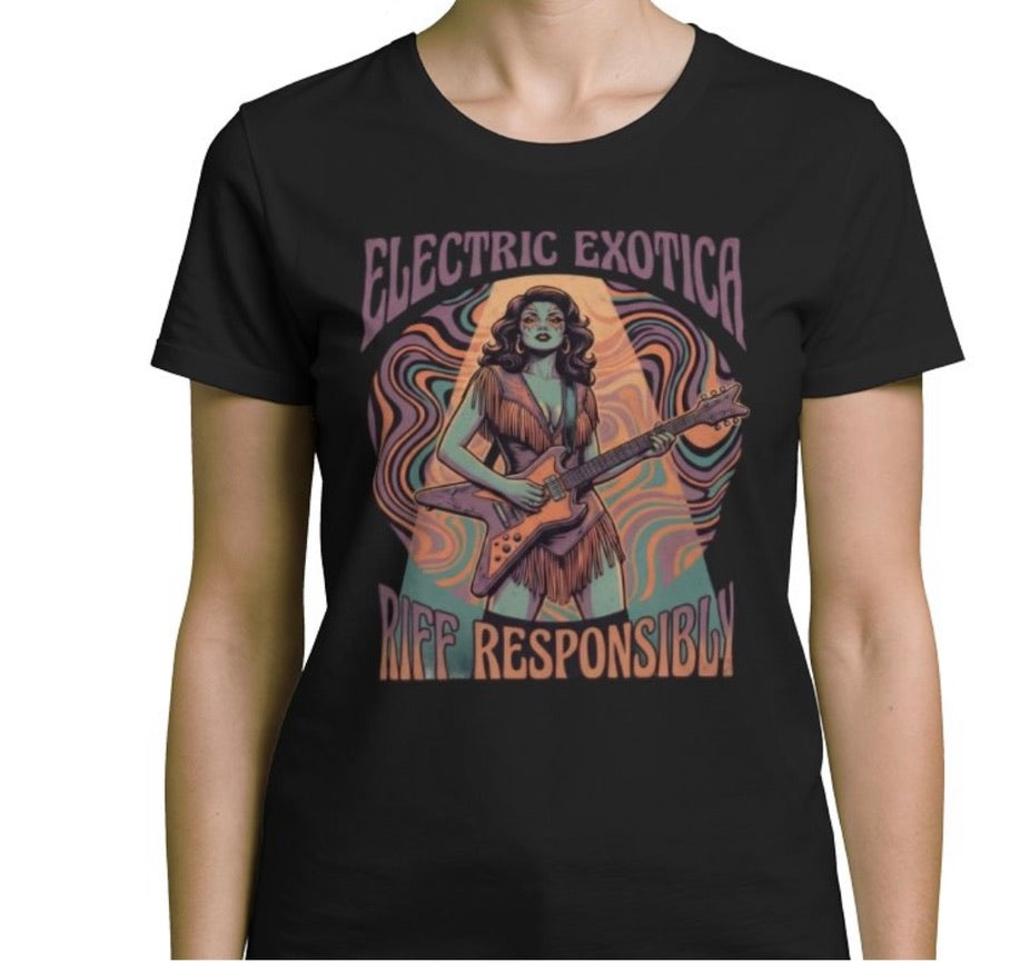 Riff Responsibly | Electric Exotica T-Shirt Women