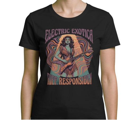 Riff Responsibly | Electric Exotica T-Shirt Women