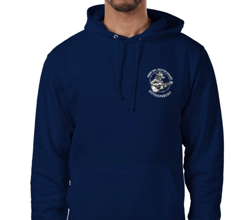 Riff Responsibly | Cowboy Soul Skeleton Swagger Hoodie