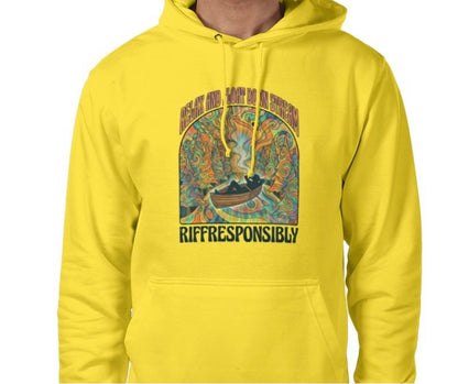 Riff Responsibly | Relax & Float Down Stream Hoodie