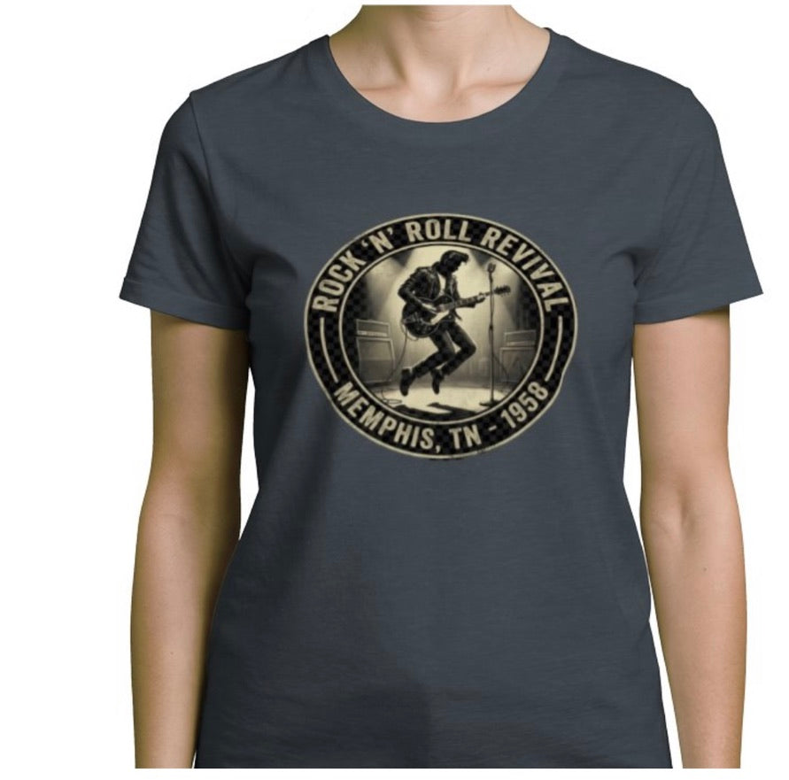 Riff Responsibly | Rock 'N' Roll Revival T-Shirt Women
