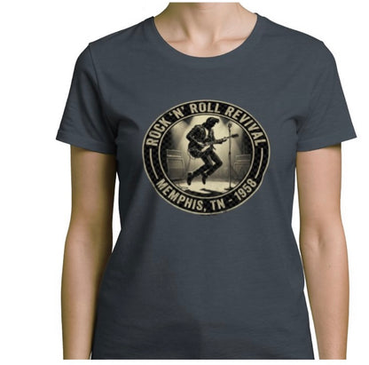 Riff Responsibly | Rock 'N' Roll Revival T-Shirt Women