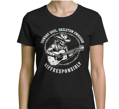 Riff Responsibly | Cowboy Swagger T-Shirt Women