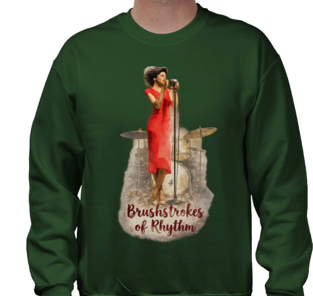 Riff Responsibly | Brushstrokes Of Rhythm Sweatshirt