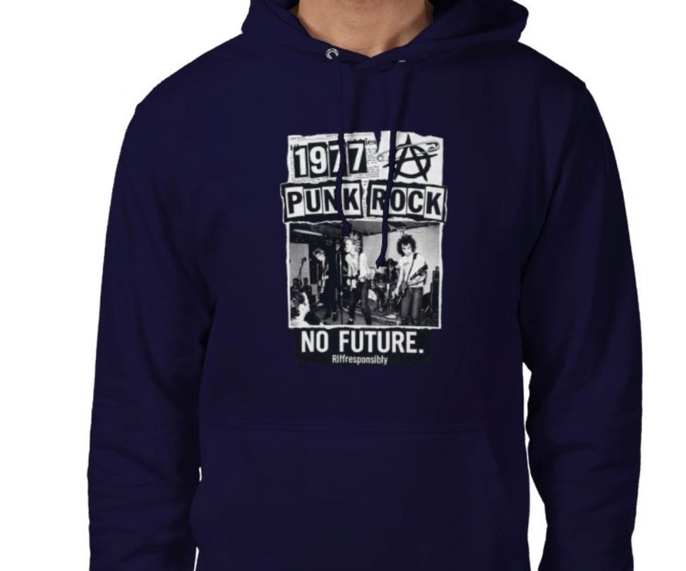 Riff Responsibly | 77' Punk Rock Hoodie