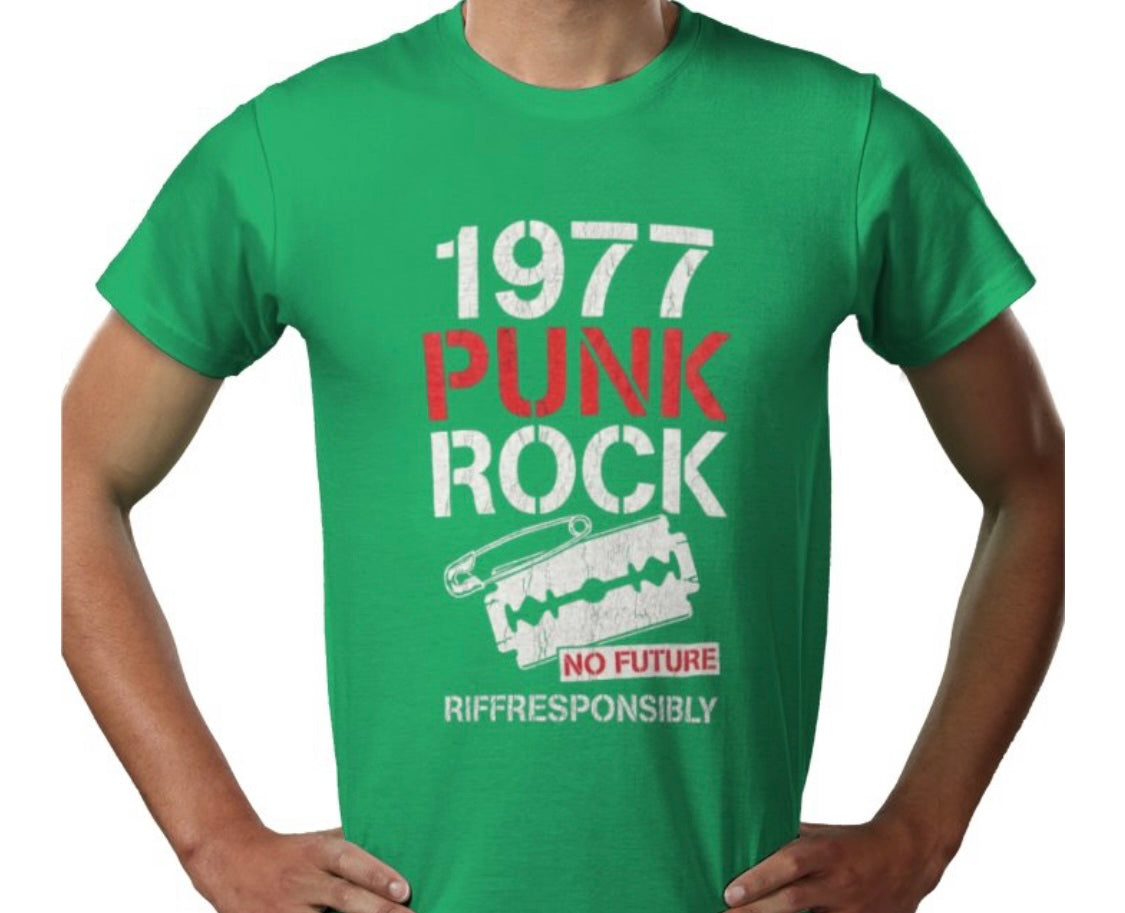 Riff Responsibly | 1977 Punk Rock T-Shirt