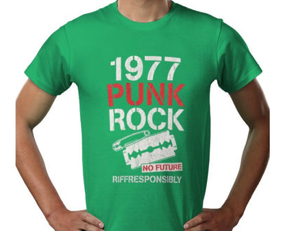 Riff Responsibly | 1977 Punk Rock T-Shirt