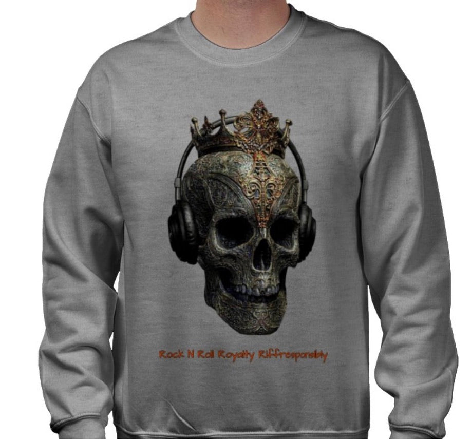 Riff Responsibly | Rock N Roll Royalty Sweatshirt