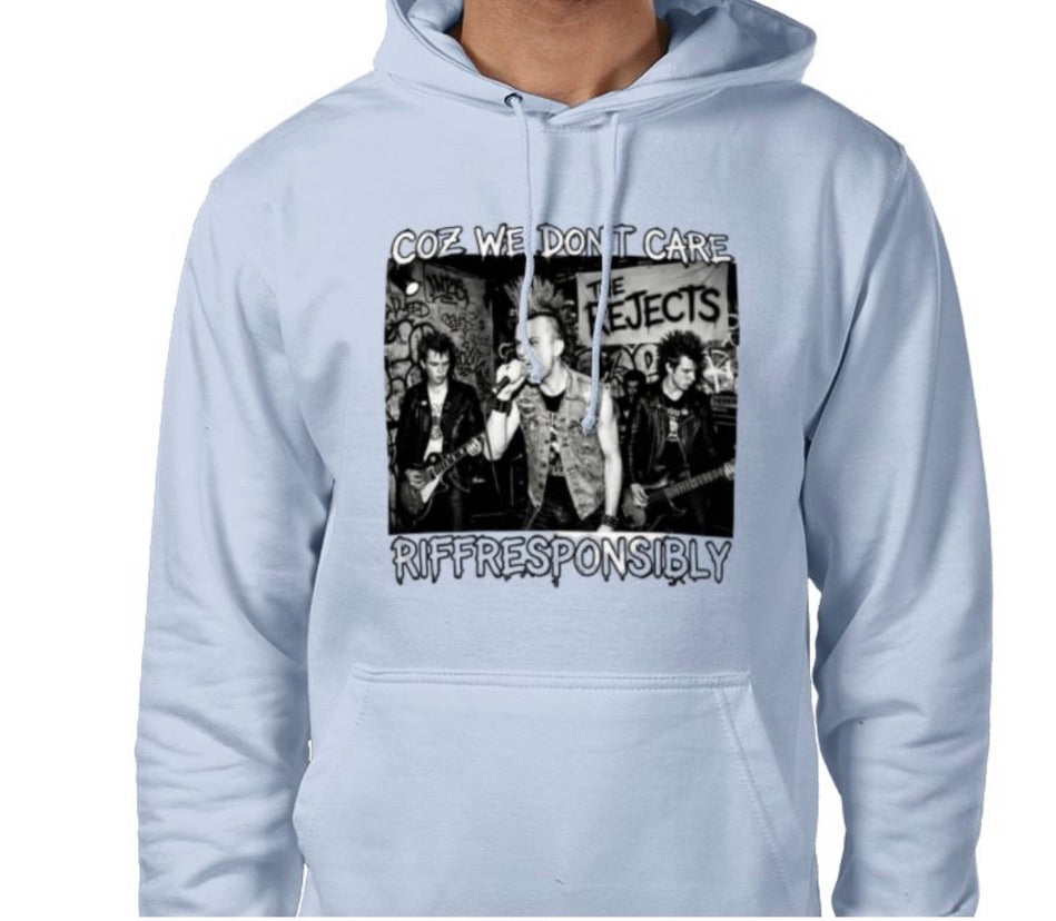 Riff Responsibly | Coz We Don't Care Hoodie