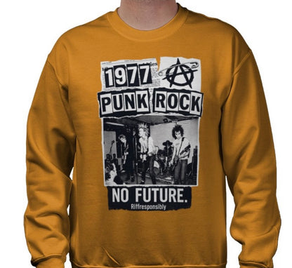 Riff Responsibly | 77' Punk Rock Sweatshirt