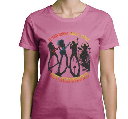 Riff Responsibly | If You Want Quiet, Leave T-Shirt Women