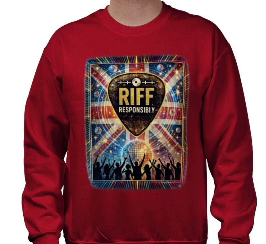 Riff Responsibly | Midnight Fever Sweatshirt