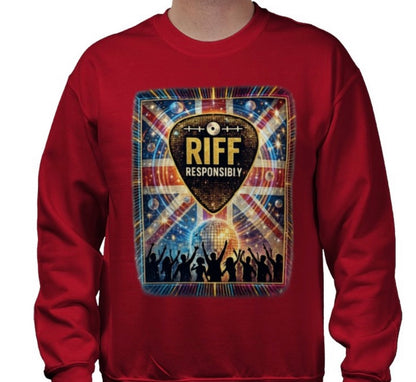 Riff Responsibly | Midnight Fever Sweatshirt