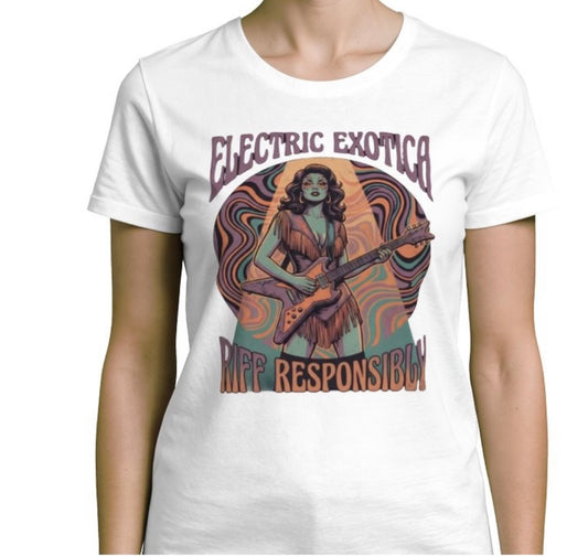 Riff Responsibly | Electric Exotica T-Shirt Women