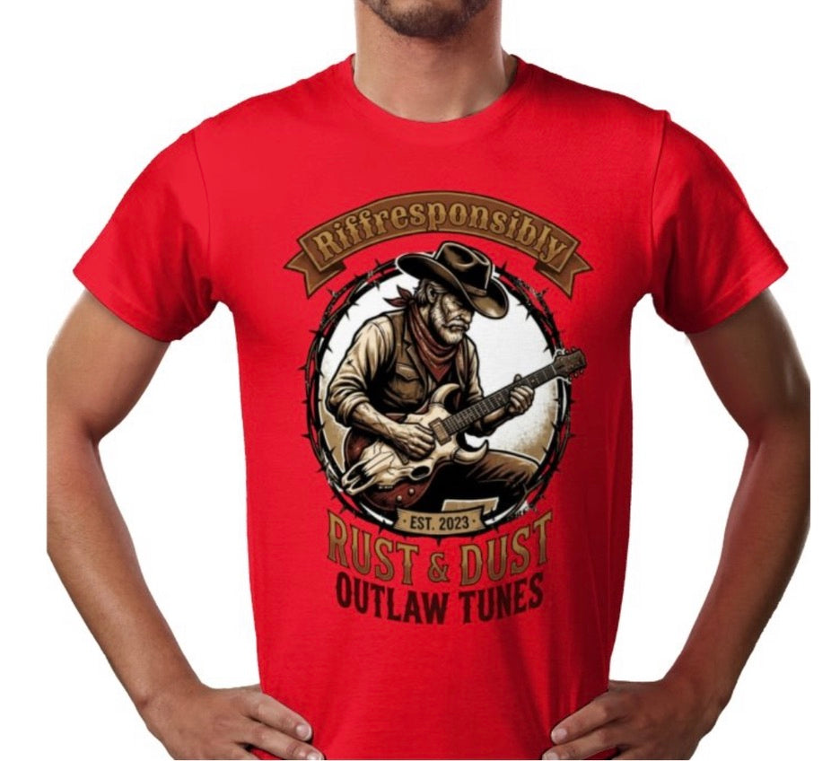 Riff Responsibly | Rust & Dust T-Shirt