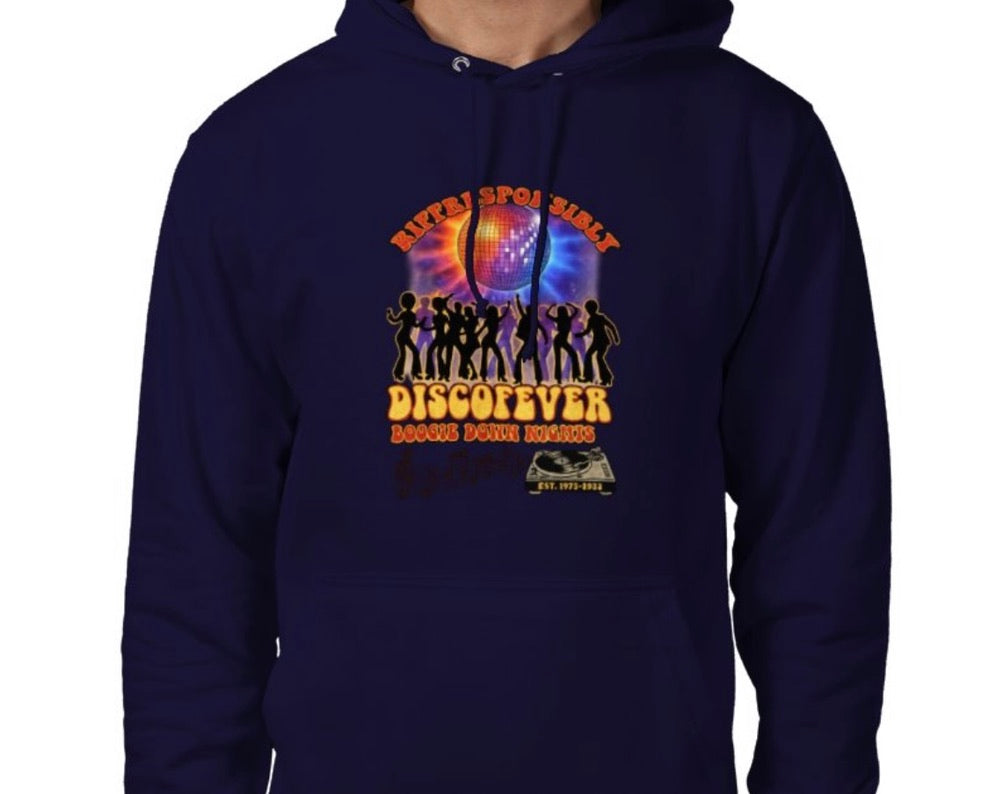 Riff Responsibly | Boogie Down Nights Hoodie