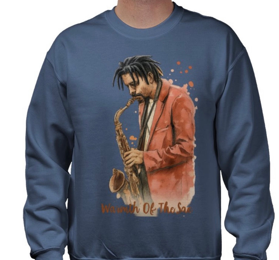 Riff Responsibly | Warmth Of The Sax Sweatshirt