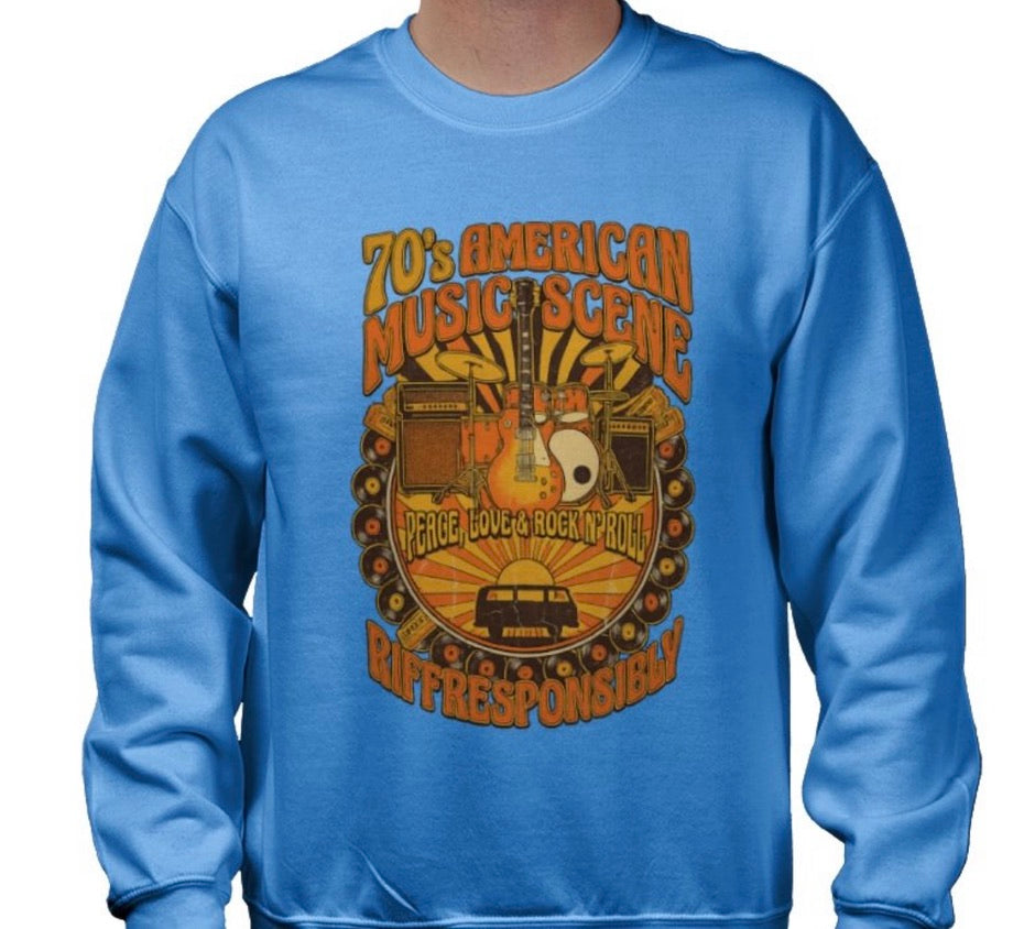 Riff Responsibly | 70's Americana Sweatshirt