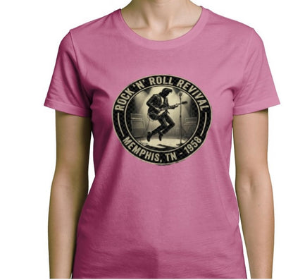 Riff Responsibly | Rock 'N' Roll Revival Women T-Shirt