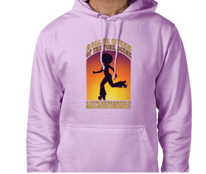 Riff Responsibly | Roller Queen Of The Funk Scene Hoodie